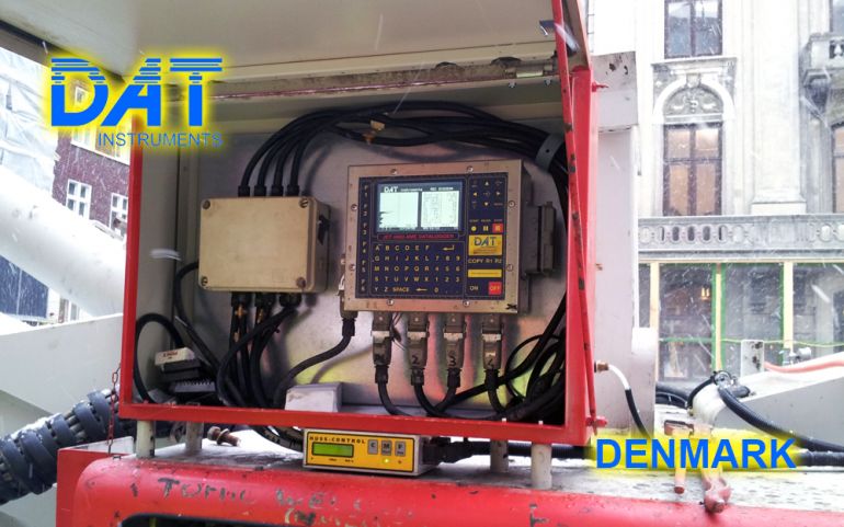 DAT instruments, drilling, jetgrouting, Cityringen, Copenhagen, datalogger