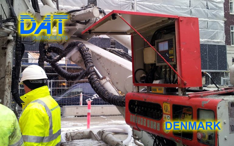 DAT instruments, drilling, jetgrouting, Cityringen, Copenhagen, work in progress