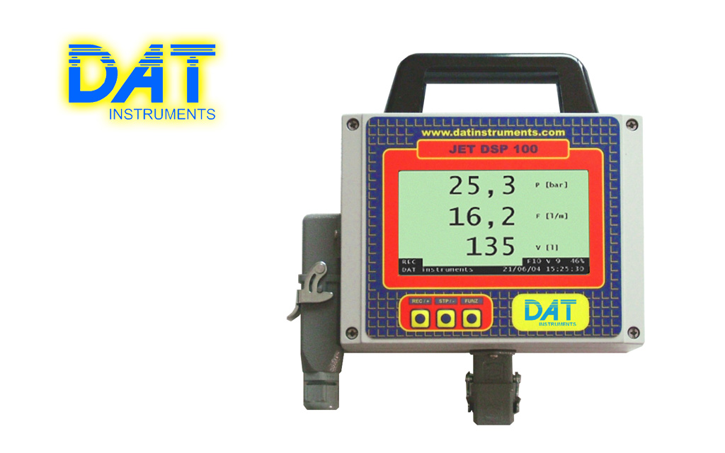 DAT instruments, dataloggers for: Jet grouting – Grouting – Cement injection – TAM grouting – Drilling – MWD – CFA – Deep mixing – Soil mixing – Vibroflotation – Diaphragm walls – Lugeon test – Mineral investigation