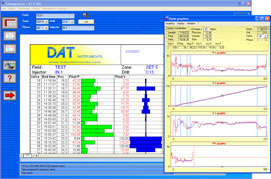 DAT instruments, datalogger per: Jet grouting - Iniezioni di cemento - Pali valvolati - Trivellazioni - DAC test - CFA - Deep mixing - Soil mixing - Vibroflottazione - Diaframmi - Prove Lugeon