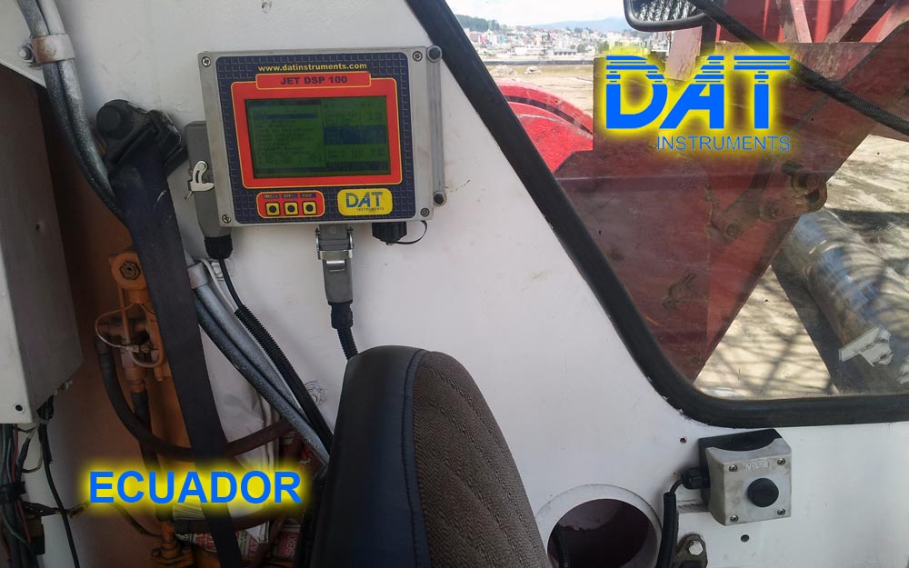 DAT instruments, dataloggers for: Jet grouting – Grouting – Cement injection – TAM grouting – Drilling – MWD – CFA – Deep mixing – Soil mixing – Vibroflotation – Diaphragm walls – Lugeon test – Mineral investigation