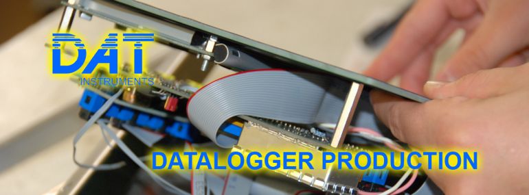 DAT instruments, datalogger, production, assembling