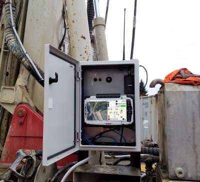 DAT instruments, GPS automatic drilling positioning box