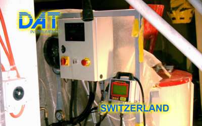 DAT instruments, JET 84 AME, cement pump electronic control panel, Switzerland