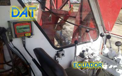 DAT instruments, JET DSP 100 / D, datalogger for diaphragm walls, Ecuador