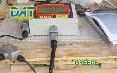 DAT instruments, JET DSP 100 / IR, datalogger for grouting, GIN, Greece