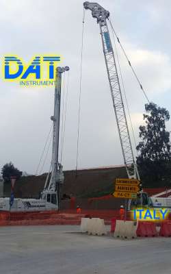 DAT instruments, Italy, datalogger, JET SDP - J, drilling, field