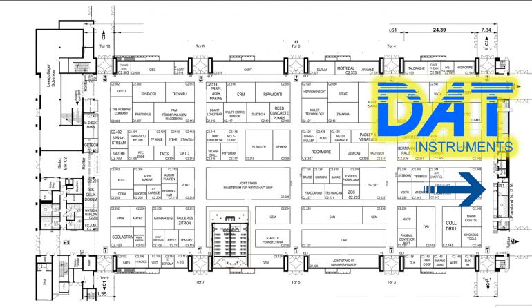 DAT instruments, bauma 2019, stand