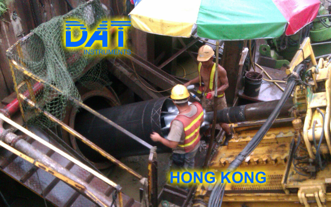 DAT instruments, horizontal drilling, Hong Kong, on site