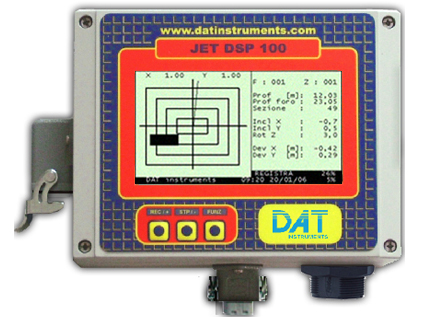 DAT instruments, JET DSP 100 - H, datalogger para Hidrofresas