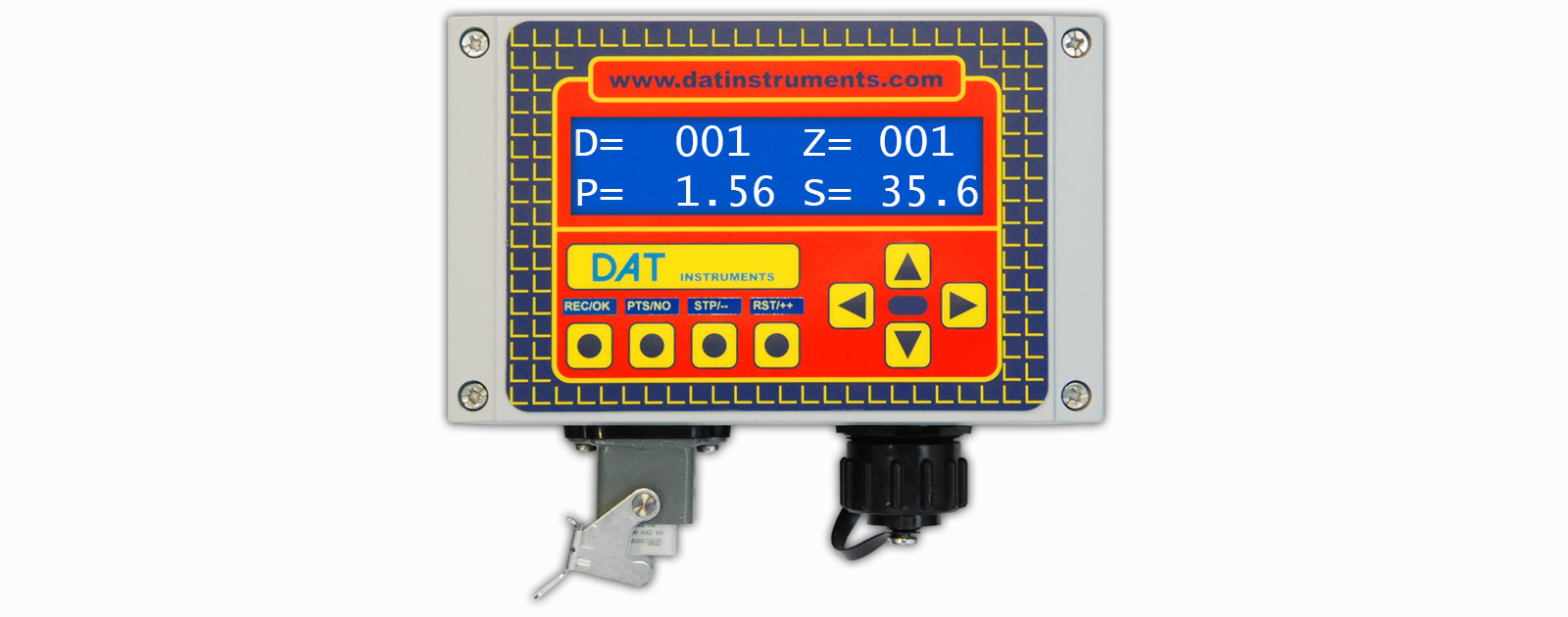 DAT instruments, JET SDP - IB, datalogger para Perforaciónes, DAC test