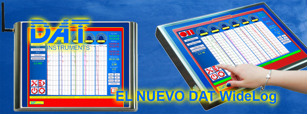 DAT instruments, ordenador, datalogger para geotecnia y fundaciones especiales, el nuevo DAT WideLog DAT instruments, datalogger para geotecnia y fundaciones especiales, el nuevo DAT WideLog, registrador de datos, ordenador