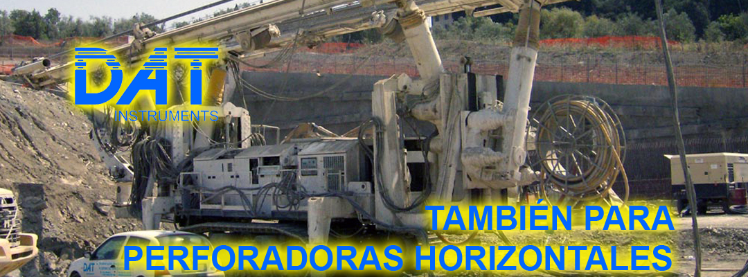 DAT instruments, datalogger para perforadoras horizontales DAT instruments, datalogger para perforadoras horizontales