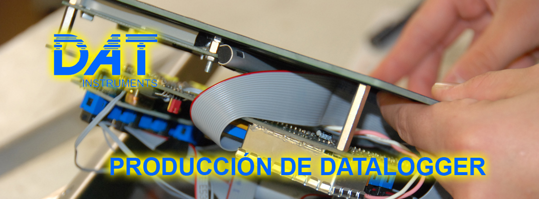 DAT instruments, datalogger, producción, montaje