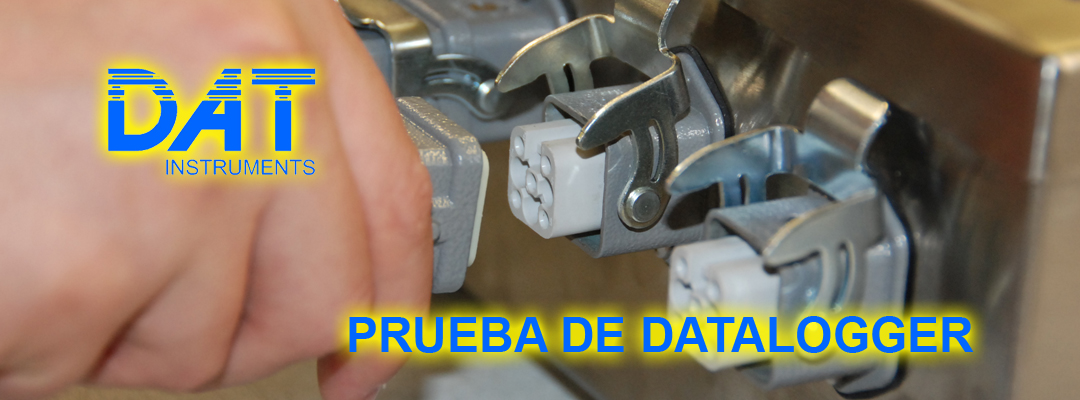 DAT instruments, datalogger, producción, prueba producto