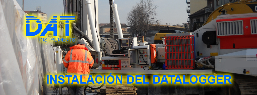DAT instruments, registradores de datos, instalación, perforadoras, grúas, hidrofresas DAT instruments, registradores de datos, instalación, perforadoras, grúas, hidrofresas