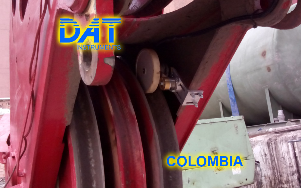 DAT instruments, Colombia, 2014, JET DSP 100 - D, excavación de diafragmas, JET DEPTH 2, sensor de profundidad
