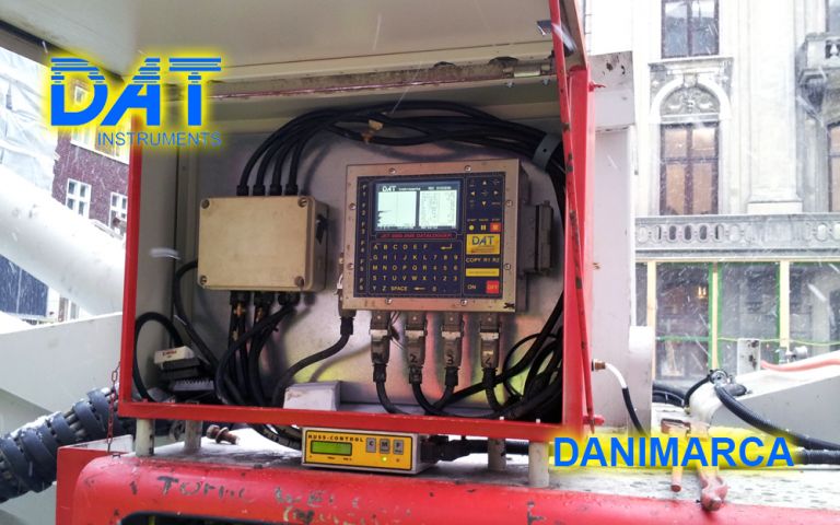 DAT instruments, drilling, jetgrouting, Cityringen, Copenhagen, datalogger