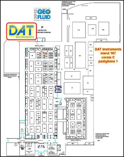 DAT instruments, GEOFLUID 2014, mostra, invito