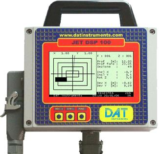 DAT instruments, dataloggers for Jet grouting - Grouting - Cement injection - TAM grouting - Drilling - MWD - CFA - Deep mixing - Soil mixing - Vibroflotation - Diaphragm walls - Lugeon test - Mineral investigation