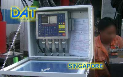 DAT instruments, JET 4000 AME / J, datalogger per jet grouting, Singapore