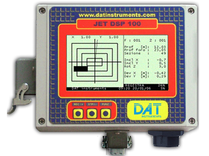 DAT instruments, JET DSP 100 / H, datalogger per Idrofresa