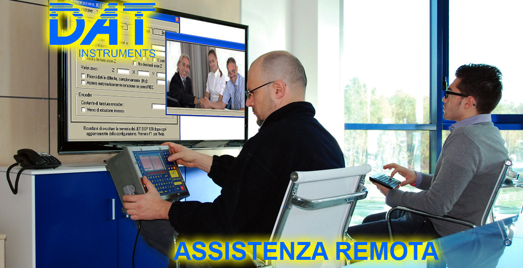 DAT instruments, assistenza clienti, assistenza remota