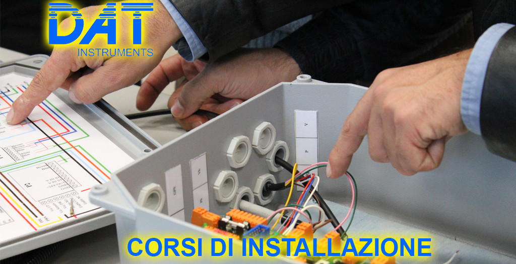 DAT instruments, datalogger per geotecnica e fondazioni speciali, corsi di installazione