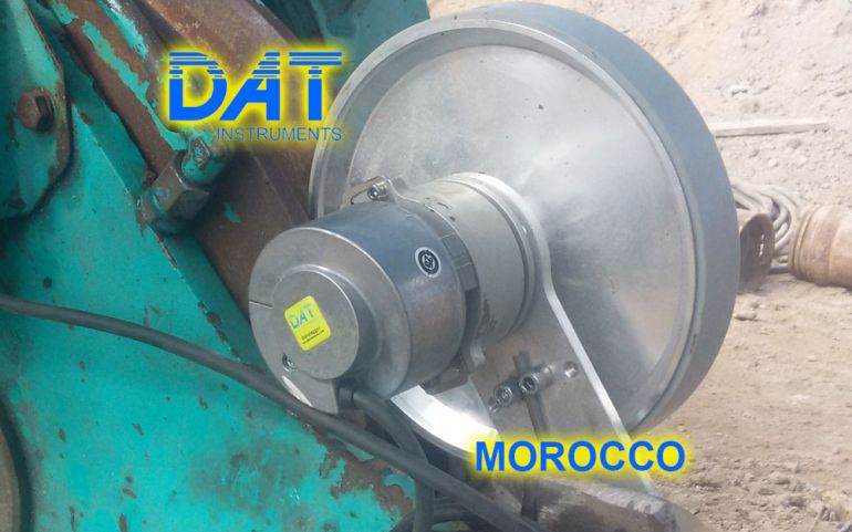 DAT instruments, Marocco, Porto di Nador, JET DEPTH2, sensore di profondità per scavo di diaframmi