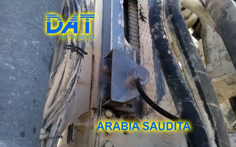 DAT instruments, Arabia Saudita, Diagrafie, JET 4000 AME J, JET SDP IB, JET DEPTH, sensore profondità