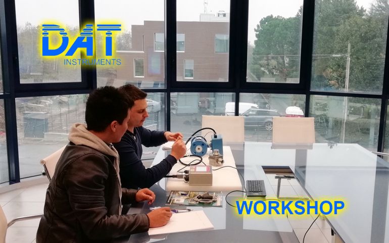 DAT Workshop, visita in azienda, training, datalogger, jetgrouting, drilling, dwalls