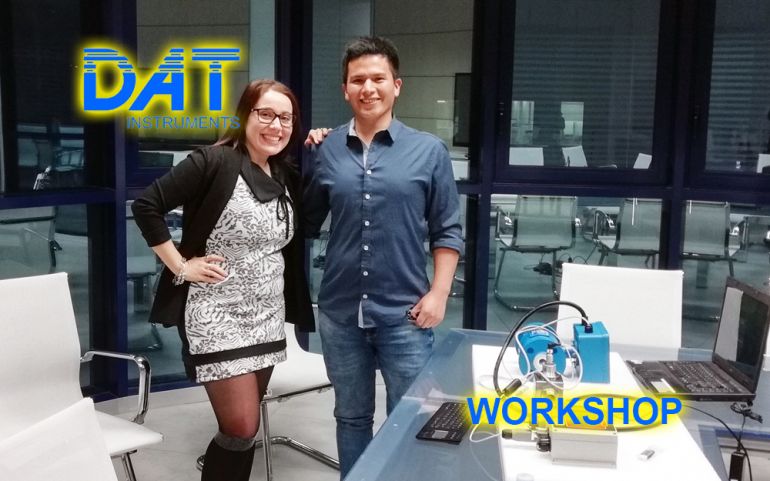 DAT Workshop, visita in azienda, Jorge e Giusi, training