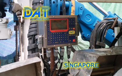 DAT instruments, datalogger, Singapore 2018, assistenza in cantiere, JET 4000 AME J MDJ