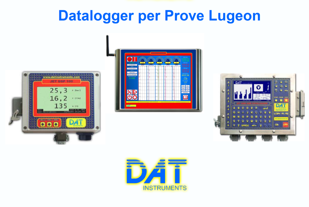 datalogger per prove lugeon