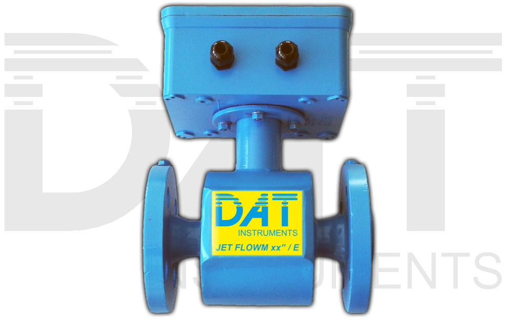 DAT instruments, JET FLOWM xx / E, electromagnetic flow meter, grouting monitoring