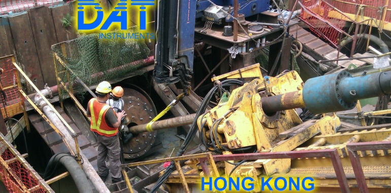 DAT instruments, horizontal drilling, JET 4000 AME J, DAT TinyLog, Hong Kong