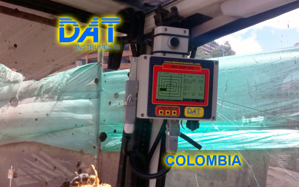 DAT instruments, Colombia, 2014, JET DSP 100 - D, excavación de diafragmas 