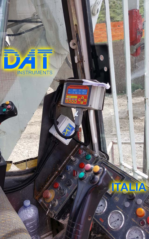 DAT instruments, Italia, JET SDP - J, datalogger, sistema de visualización de datos