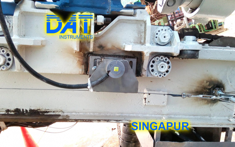 DAT instruments, Singapur 2018, datalogger, jet grouting simple fluido, JET DEPTH, sensor de profundida