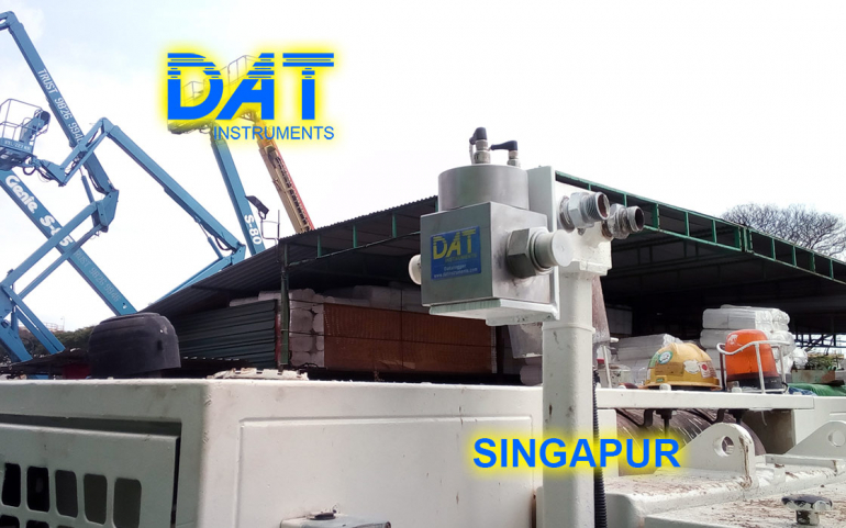 DAT instruments, Singapur 2018, datalogger, jet grouting simple fluido, JET P SEP H, separador hidraulico, asistencia en la obra