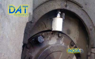 DAT instruments, JET DSP 100 / H, datalogger per idrofrese, sensore velocità di rotazione, India