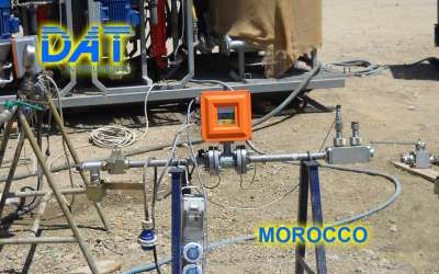 DAT instruments, JET FLOWL, sensore di portata elettromagnetico, Marocco