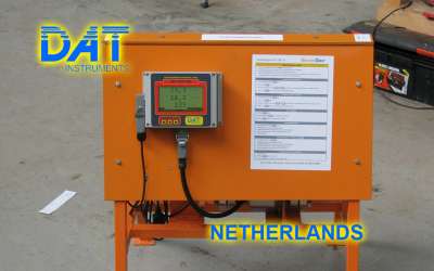 DAT instruments, JET DSP 100 / IR, datalogger per iniezioni di cemento, Paesi Bassi