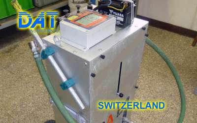 DAT instruments, JET DSP 100 / IR, datalogger per iniezioni di cemento, Svizzera