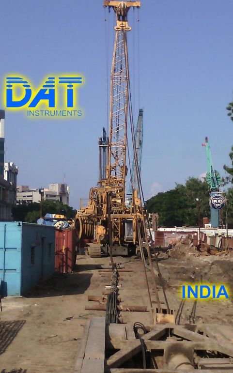 DAT instruments, India, Idrofesa, Diaframmi, JET DSP 100 D, cantiere