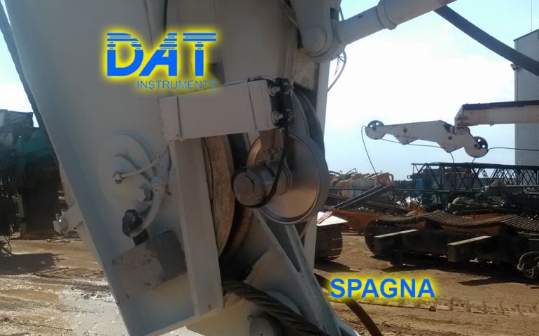DAT instruments Spagna 2018 Datalogger CFA JET DEPTH2 sensore di profondità
