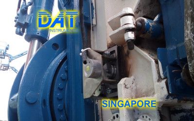 DAT instruments, datalogger, Singapore 2018, assistenza in cantiere, JET 4000 AME J MDJ