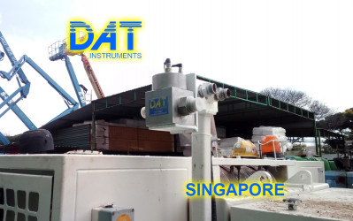 DAT instruments, datalogger, Singapore 2018, assistenza in cantiere, JET 4000 AME J MDJ