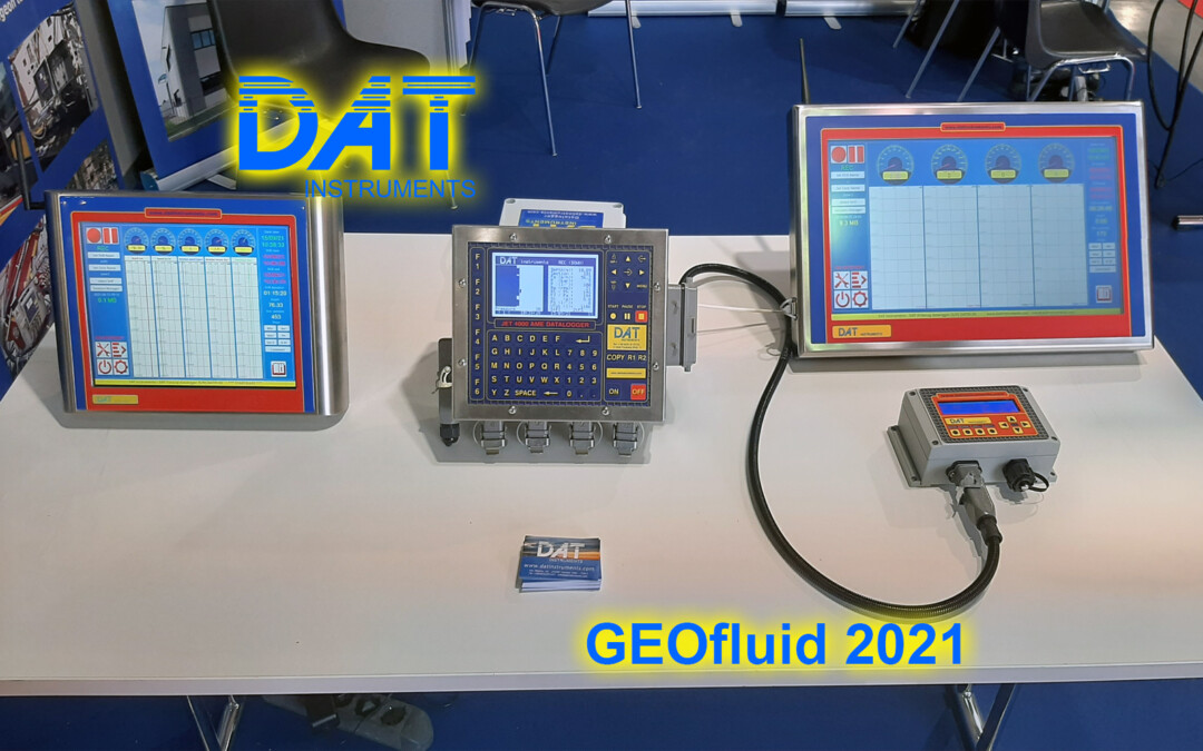 DAT instruments al GeoFluid 2021, gamma prodotti datalogger